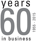 60 Years In Business 1955-2015